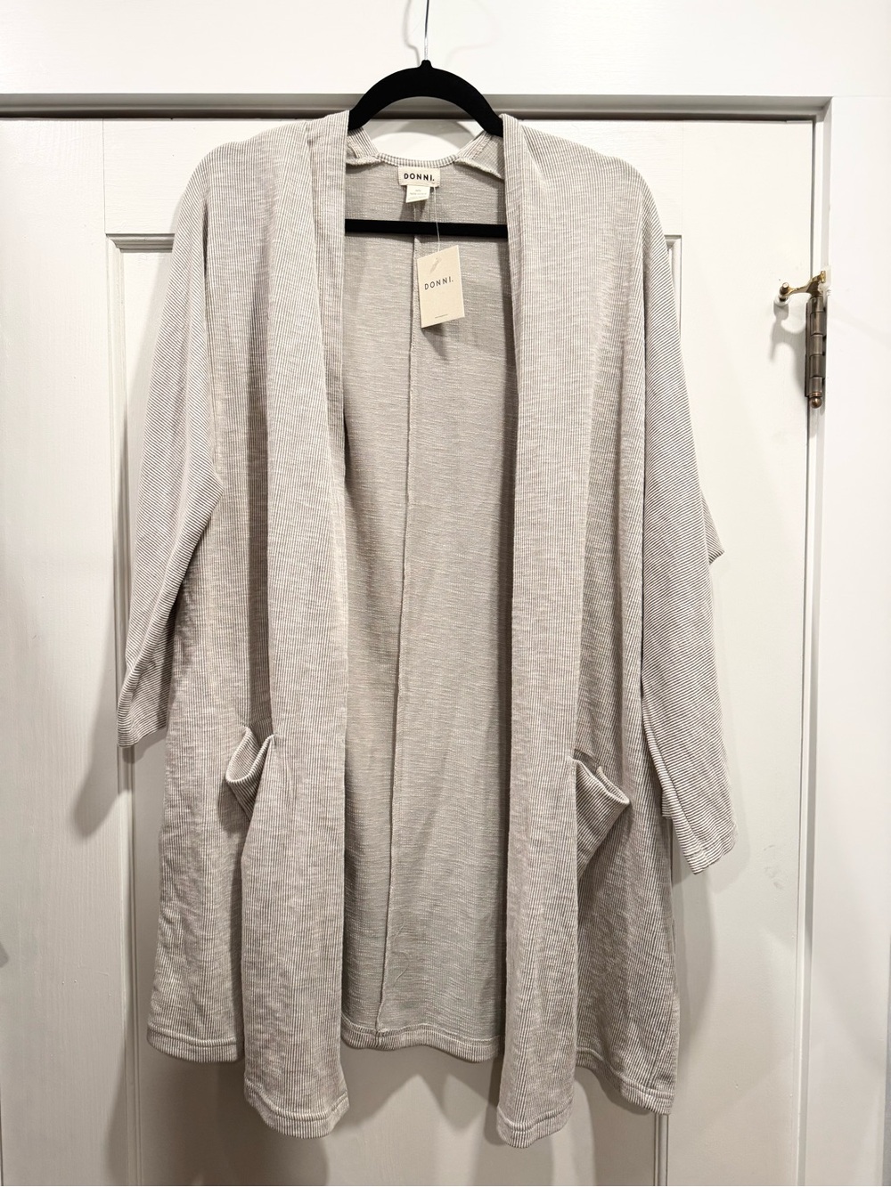 Anthropologie x Donni NWT Slouchy Striped Open Front Cardigan Women’s One Size